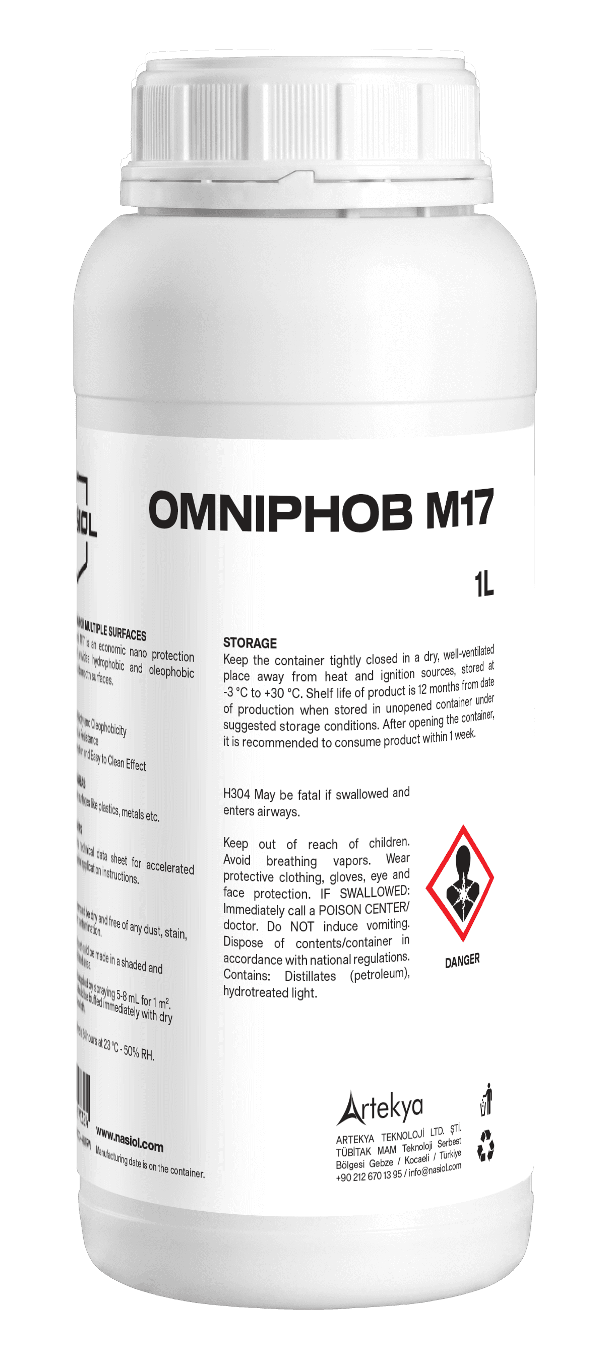 Nasiol M17, 1 litre container