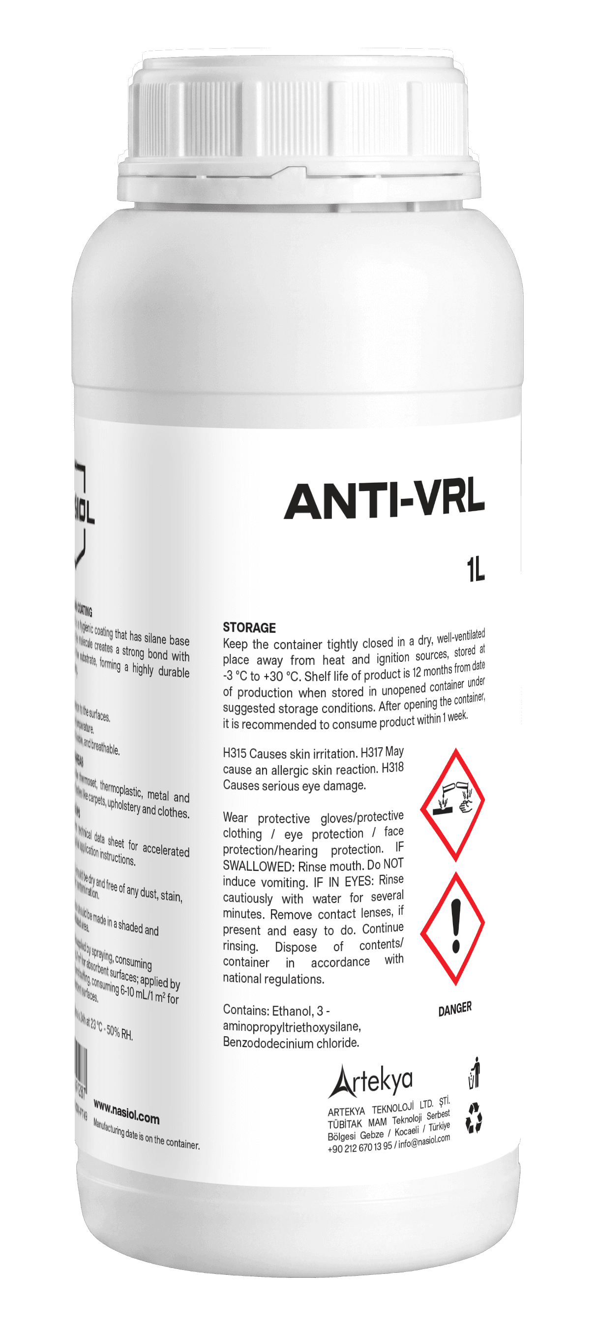 Nasiol ANTI-VRL, 1 litre container