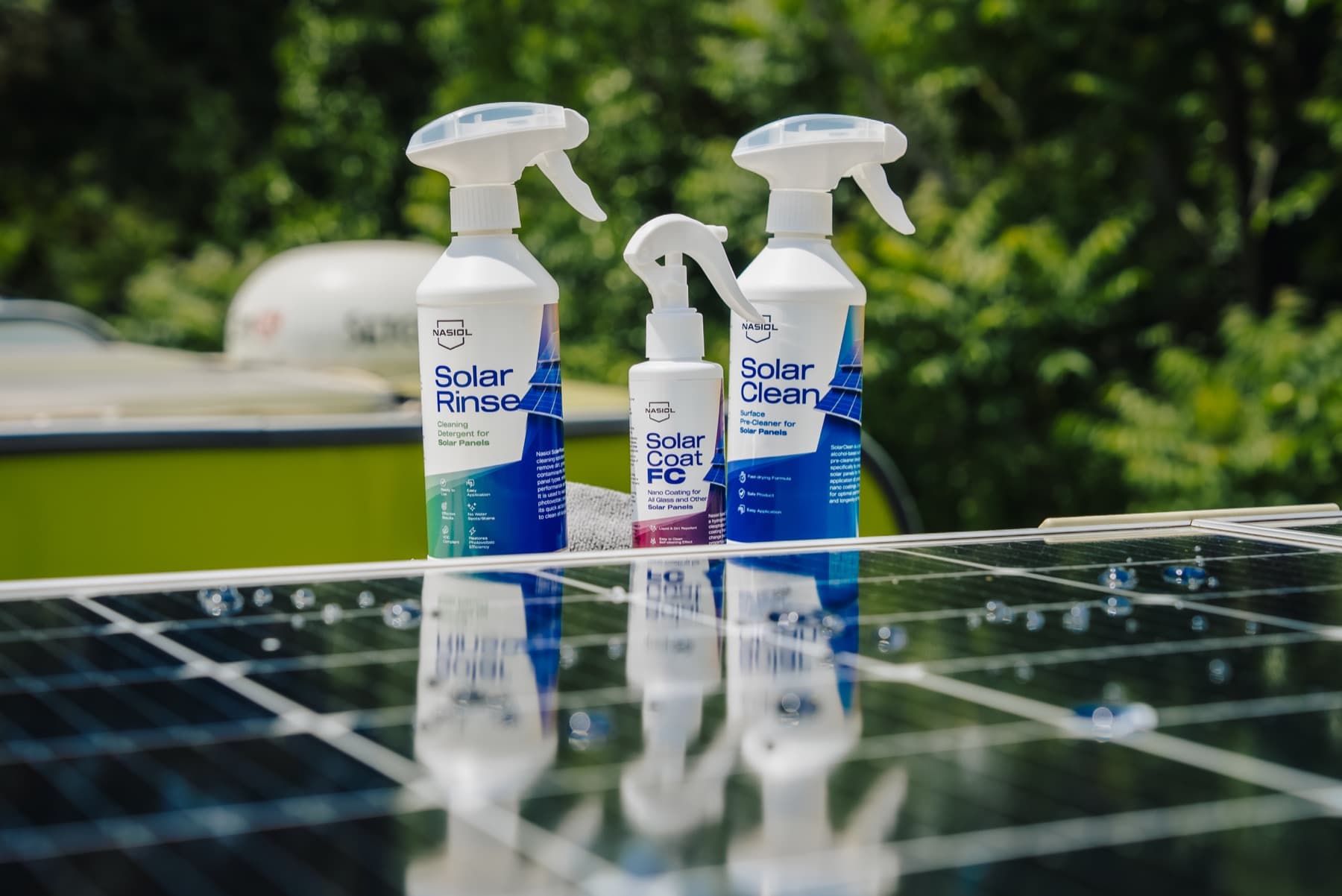 SolarClean product photography